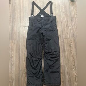 BlackBear Men’s M Tall Snow Bib Overalls Black Insulated Waterproof 31.5” Inseam